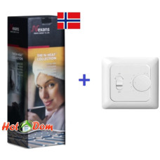 Нагревательный двухжильный мат nexans millimat - 600 Вт / 4 м².