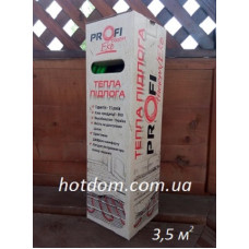 Нагревательный двухжильный мат  Profi Therm Eko - 3,5 м²
