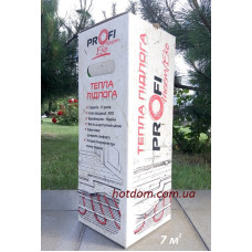 Нагревательный двухжильный мат Profi Therm Eko  - 1030 Вт - 7 м²