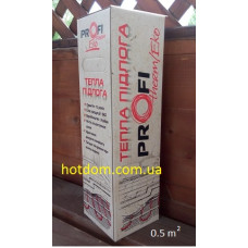  Нагревательный двухжильный  мат Profi Therm Eko - 80 Вт - 0.5 м² 